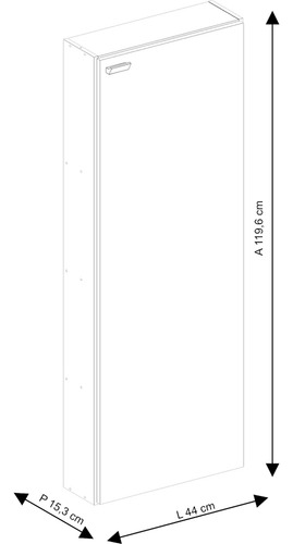 Gabinete zapatera Bertolini 899 BLANCO