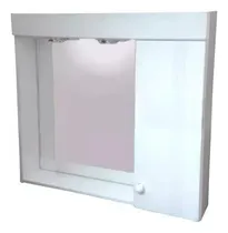 Comprar Botiquin Espejo Baño Laqueado 2 Luces 60 X 60 Oferta!!