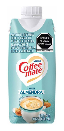 Sustituto De Crema Para Café Coffee Mate Base De Almendra