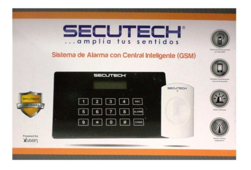 Sistema De Alarma Con Central Inteligente Gsm  6 Zonas