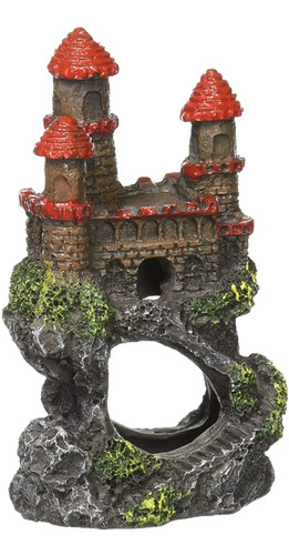 Penn-plax Rrw5b Mini Castillos Magicos Ornamento Acuario  4