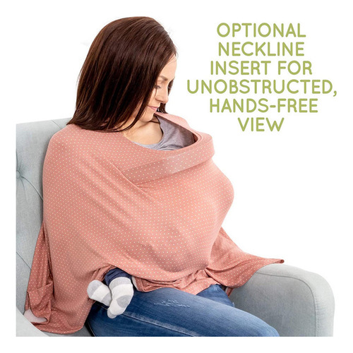 Funda De Lactancia Para Mamás, Bebés Y Niñas, Transpirable F
