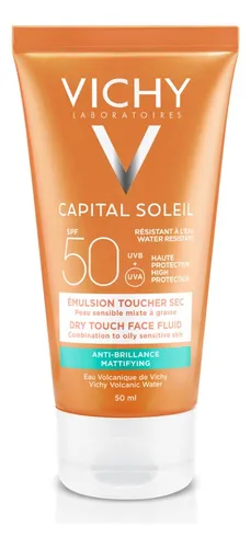 Protector Solar Ideal Soleil Toque Seco F50+ 50ml
