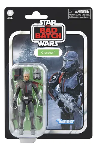 Boneco de ação vintage de Star Wars The Bad Batch Crosshair