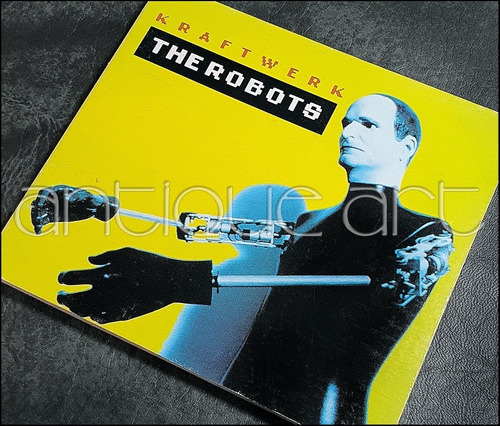 A64 Cd Kraftwerk The Robots ©1991 Electronic Synthpop Mix