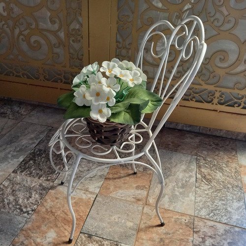 Cadeira Suporte Para Decorar Varandas E Jardins