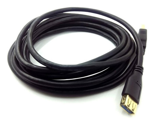 Imagem 2 de 3 de Cabo Extensor Usb 3.0 A Macho X A Fêmea De 3 Metros