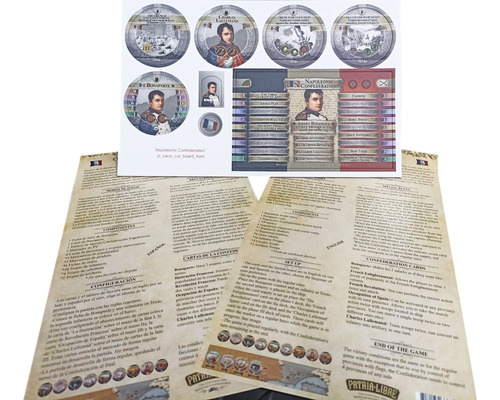 Expansión Confederación Napoleonica Para Patria Libre