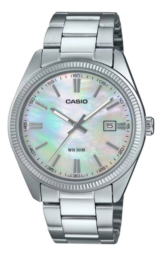 Reloj Casio Mtp-1302psc-7a Esfera Tornasol Watchsalas