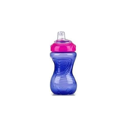 Vaso Antiderrames Easy Grip, 10 Onzas (rosa/morado/azul...
