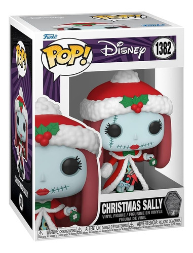 Christmas Sally 1382 Pop Funko Estranho Mundo De Jack Disney