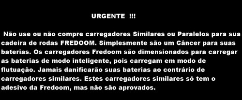 Carregador Freedom Similar Leia Urgente