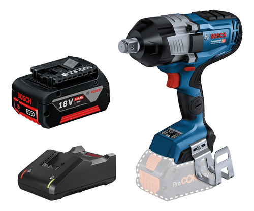 Kit Chave De Impacto Gds 18v-1600 C/1 5ah Carr. Bivolt Bosch