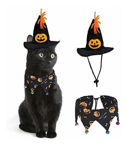 Disfraz De Halloween Para Gatos Rymascota - Collar De Gato