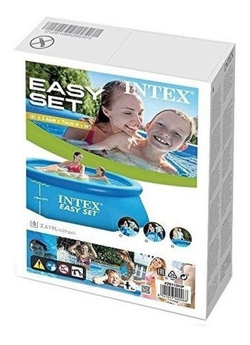 Piscina Inflable Easy Set Intex 28106 - 244 X 61 Cm 1942 Lt