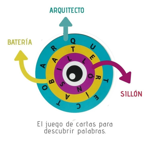 Imagen 3 de 9 de Rueda De Letras - Juego Para Desarrollar La Fluidez Lectora