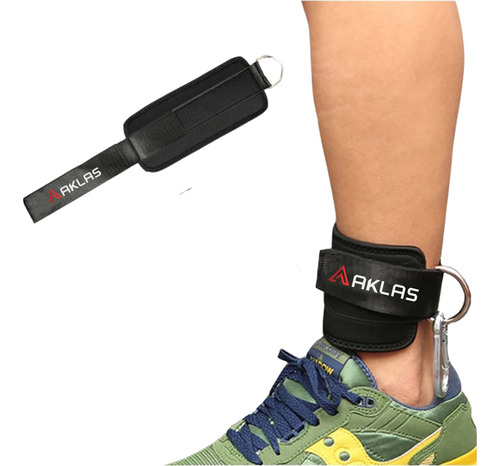 Tobillera Aklas Polea Ankle Strap Ajustable Gym Multifuerzas