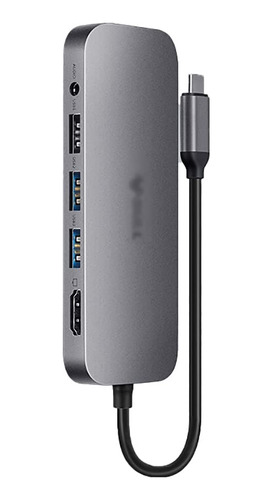 Hub Adaptador Base Usb-c Estacion Acoplamiento 9 1 Usb Hdmi