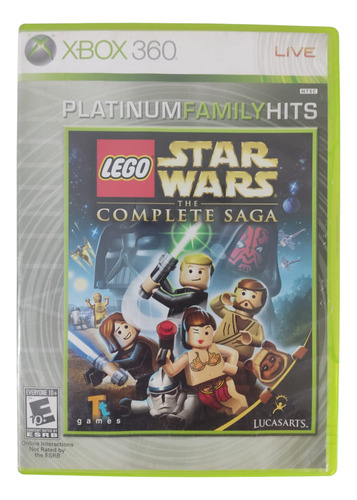 Lego Star Wars Thecomplete Saga Xbox 360 Fisico Envios (Usado)