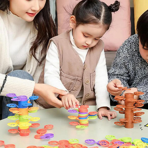 Juguetes Apilables Balance Building Blocks, 42 Piezas .