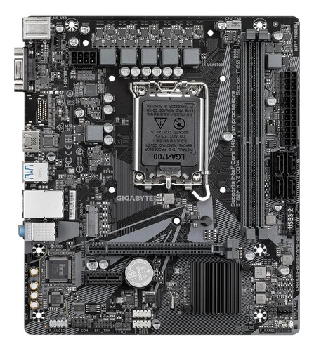 Placa Mãe Gigabyte B760m K V2 Ddr4 Socket Lga 1700