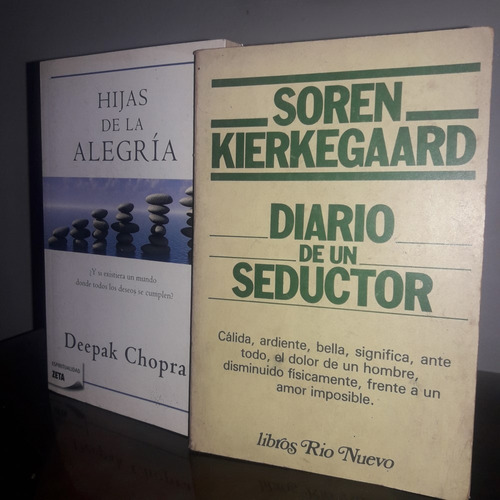 Libros Hija De La Alegria Y Diario De Un Seductor