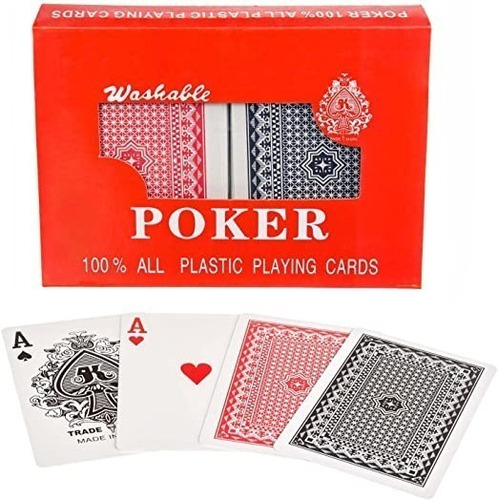 Cartas Carioca Poker Naipe Ingles Juego Mesa