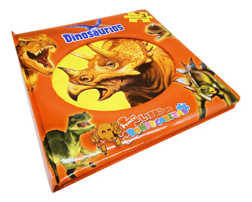 Mi Primer Libro De Rompecabezas Dinosaurios /3 Rompecabezas