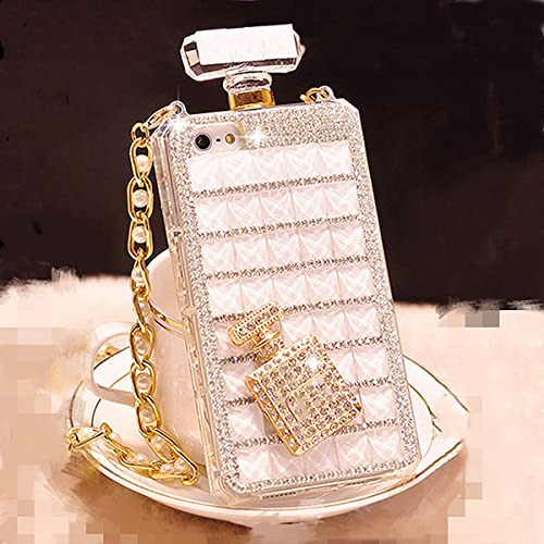 Hficy Bling Sparkle Diamond Perfume Bottle Case With R9br3