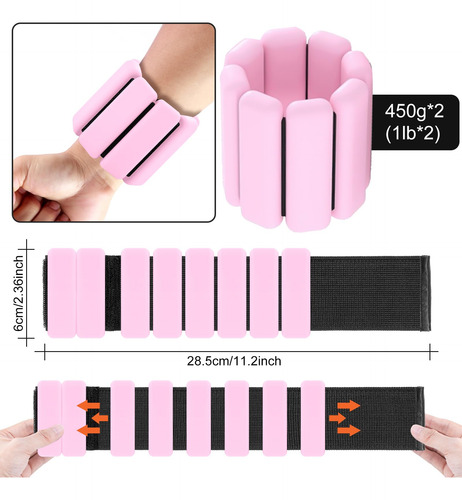 Polainas Para Tobillos Y Muñecas, Polainas De Silicona