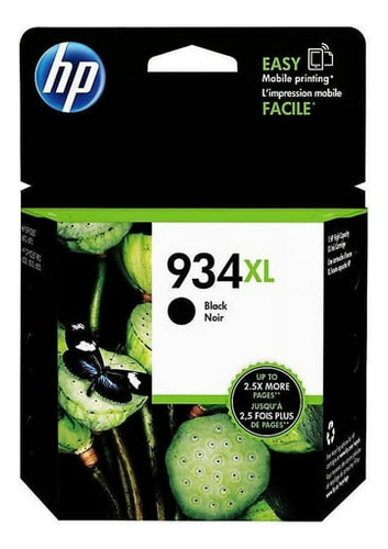 Cartucho Tinta Hp 934 Xl Negro