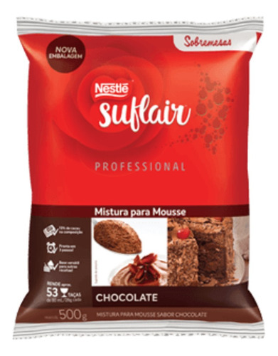 Mousse De Chocolate Nestlé 500g