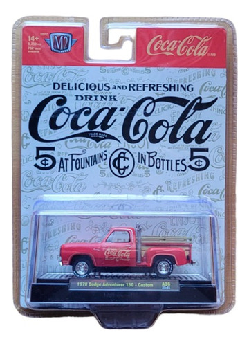 M2 Machines 1978 Dodge Adventurer 150 Custom Coca-cola