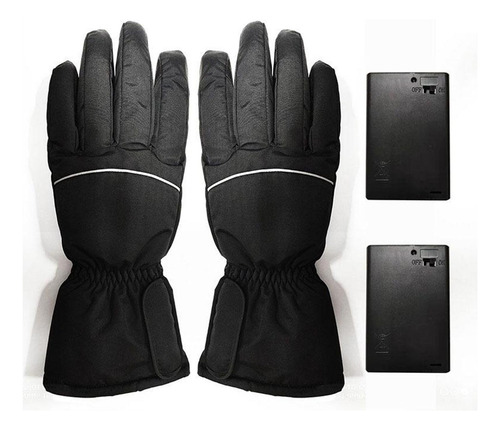 2 Guantes Eléctricos Con Calefacción Pantalla Táctil Para