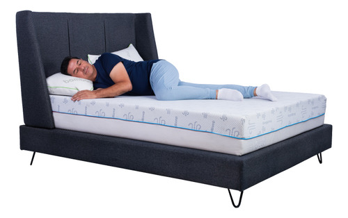 Colchón En Caja Espuma Fresh Sleep King Size