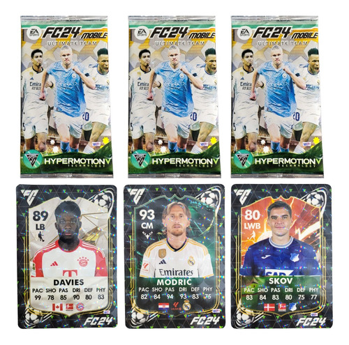 900 Cartas Fútbol Fifa 24 Mobile Coleccionables Holográficas