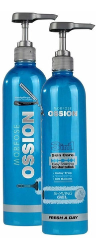 Ossion Gel De Afeitado Claro Hidratante Y Nutriente