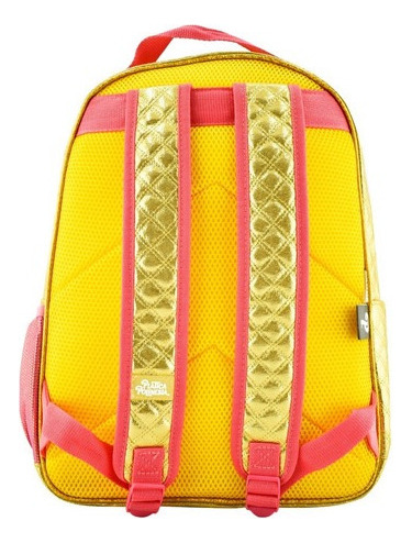 Mochila Lesslie Polinesia Dorada Primaria Original Atm