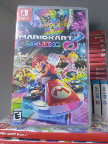 Estuche Para Nintendo Switch, Mario Kart Deluxe 8, Solo Case