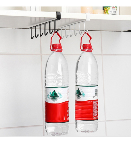 Imagen 4 de 8 de Organizador Porta Tazas Para Colgar En Estante