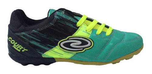 Tenis Court Futbol Rapido Fut7 Cesped Sintetico Menta Negro 