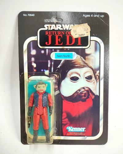 Nien Nunb, Star Wars Vintage 1983, Sellado, No Envío.