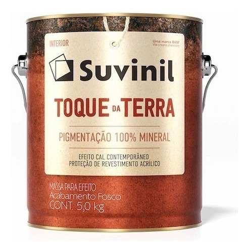 Massa Efeito Toque Da Terra Suvinil 5 Kg