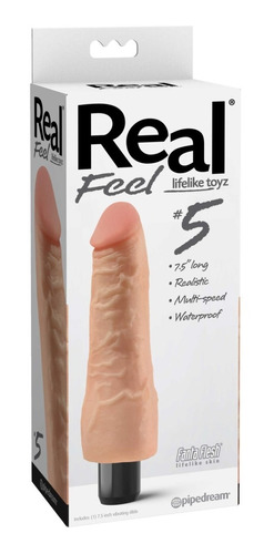 Sexshop Vibrador Real Feel N°5, Consolador Dildos Sexual 