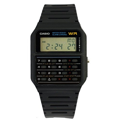 Casio Men's Ca53w-1 Calculadora Reloj