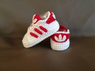 patron zapatillas adidas a crochet