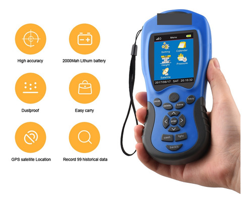 Nf-198 Gps Medidor De Terra Portátil Digital Área Agrícola