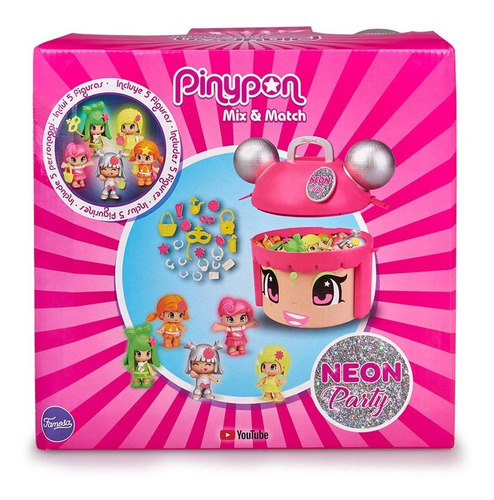 Pinypon Neon Party Muñeca