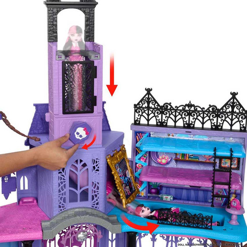 Monster High Playset Hunted High School Mattel