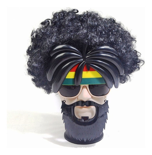 Lentes Rastafari Con Barba Colgante